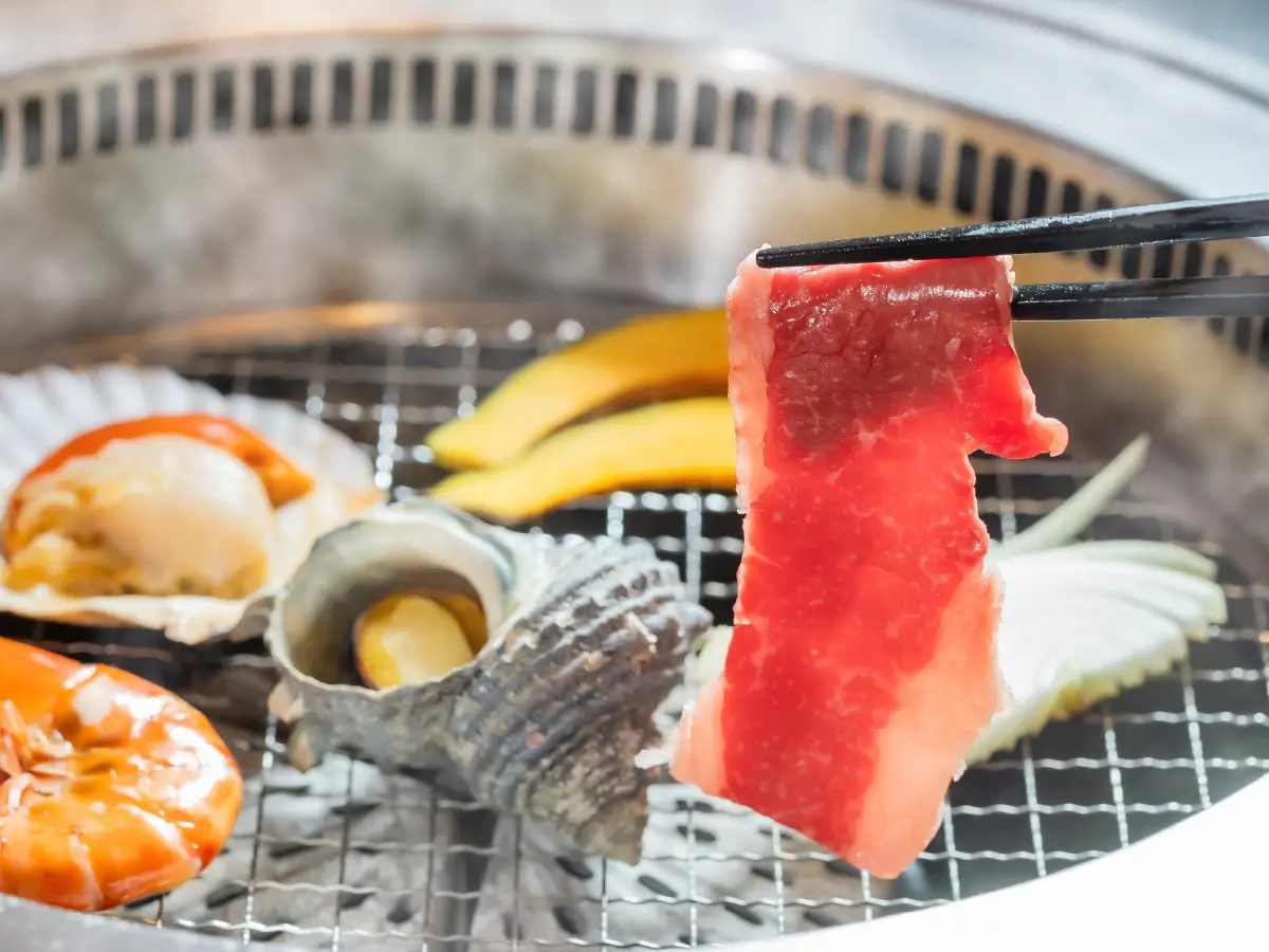 焼肉・海鮮が楽しめる本格グリル